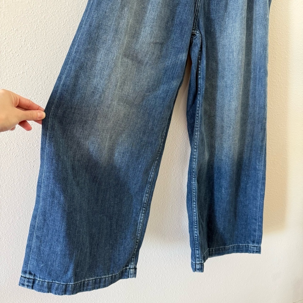 Hudson Trouser Wide Leg Cropped Jeans Dancehall Size 29 NWT - Picture 3 of 9